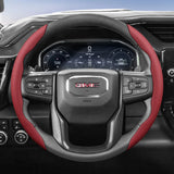 Breathable Perforated Leather Cover for GMC