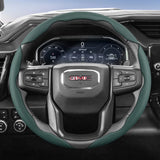Breathable Perforated Leather Cover for GMC