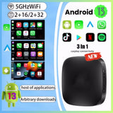 Wireless Android 13 Smart AI Box for CarPlay Vehicles CarPlay Adapter ANYFAR