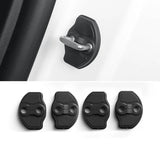 4 Pcs TPE Door Lock Protection Cover Shell for Tesla New Model Y Launch 2025 Car Door Lock Cover TEKSY