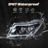 LED Headlights Turn Signal DRL for Navara 2014-2021 Car Interior Accessory MAGIC COLORM