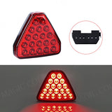 F1 Style Triangle LED Rear Brake Lamp Universal 12V