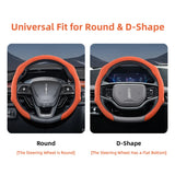 Lincoln Premium Suede Snap-On Wheel Cover Car Interior Accessory Hocasen