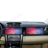 24.6" Dual Screen Android 14 Head Unit for Toyota Camry 2012–2015