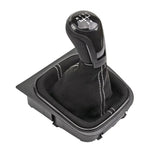 Car Speed Gear Shift Knob With Gaiter Boot for Jetta MK3 SCIROCCO III 137 138 EOS 1F7 1F8 Modified Parts OEM
