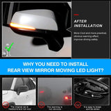 Sequential LED Mirror Turn Signals for Toyota Tacoma