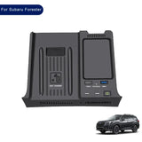Center Console Wireless Charger for Subaru Forester Car Interior Accessory LINGLUYANG