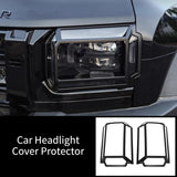 For Jetour Traveller T2 Car Headlight Cover Protector Scratch and impact Resistant Front Headlamp Protection Accessories Lamp