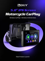 5.0 inch Anti-Theft Wireless CarPlay GPS for Moto Android Head Unit EKIY