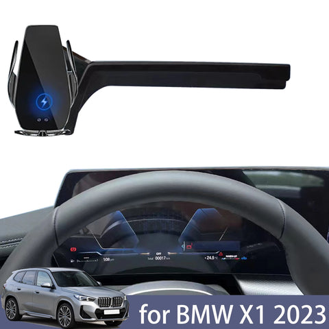 Magnetic Wireless Charging Phone Holder for BMW X1/X2 2022–2024 Car Phone Holder OEM