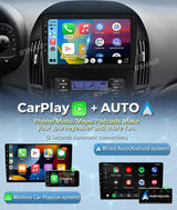 2K QLED Android 15 Multimedia Player for Hyundai i30 2007-2013