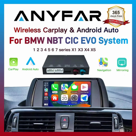 Wireless CarPlay Android Auto Retrofit for BMW 6 Series CarPlay Retrofit Module ANYFAR