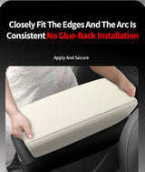 Suede Leather Armrest Cover for Honda CR-V 2023