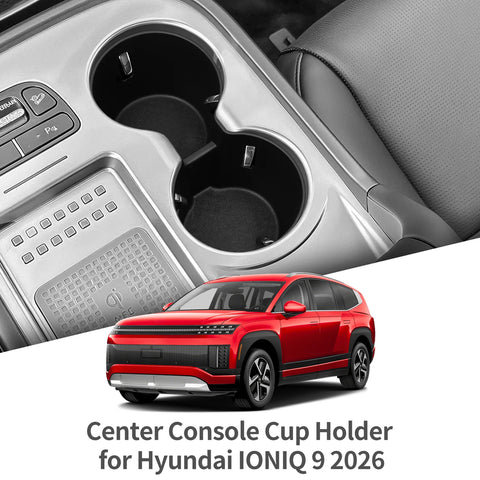 Water Cup Holder for Hyundai IONIQ 9 2026 Car Interior Accessory OEM