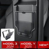 Hidden Armrest Box for Tesla New Model Y Juniper 2025 2026 Model 3 Highland, Magnetic Privacy Storage Case ABS Armrest Box St
