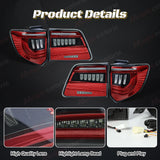 Dynamic LED Tail Lights for Toyota Fortuner 2012-2015 LED Ambient Light MAGIC COLORM