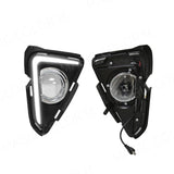 LED Fog Light DRL w/ Turn Signal for Toyota RAV4 2016-2018 LED Ambient Light MAGIC COLORM