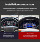 12.3" Digital Instrument Cluster for GMC Sierra & Silverado Android Head Unit Aotsr