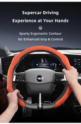 Premium Snap-On Suede Cover for Opel Steering Wheels