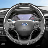Ford Carbon Fiber Snap-On Steering Wheel Cover