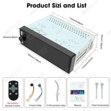 6.5 Inch 1 Din Android Auto Head Unit Universal Android Head Unit AKAMATE