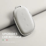 Leather Car Key Case Cover for Lynk & Co Z20 Z10 Car Interior Accessory OEM