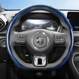Carbon Fiber Texture Steering Wheel Cover for MG Models
