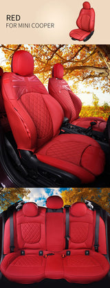 Full Set Leather Seat Covers for Mini Cooper