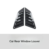 For Audi A3 S3 8Y Sportback 2021 To Present Car Rear Window Louver Decorative Sticker Auto Modification Accessories