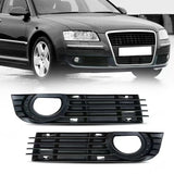 Front Bumper Fog Light Grille for Audi A8 2006-2008 Fog Light Grille MAGIC COLORM