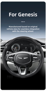 Steering Wheel Cover Quick Release for Genesis Car Interior Accessory Hocasen