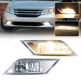 Front Fog Lamp DRL Assembly for Honda Odyssey 2011-2013 Fog Light MAGIC COLORM