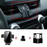 Screen-Mounted Stable Phone Holder for Toyota RAV4 2019–2024