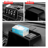 SMABEE for GMC Yukon Chevy Suburban/Tahoe Not for Denali 2021-2024 Car Dashboard Tray Central Control Screen Rear Storage Box