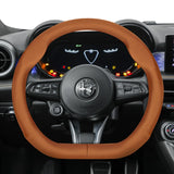 Ultra-Thin Breathable Steering Wheel Cover for Alfa Romeo