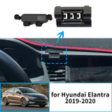 Wireless Charging Phone Mount for Hyundai Elantra 2019-2020 Car Phone Holder CATUSIKI