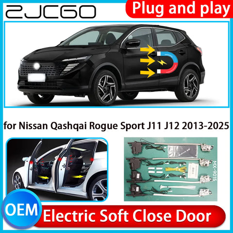 Electric Soft Close Door Kit for Nissan Qashqai Rogue Sport 2013–2025 Car Interior Accessory ZJCGO