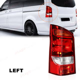 4-Function LED Tail Light for Benz V-Class 2022 LED Ambient Light MAGIC COLORM One Left Only Not Included Bulbs