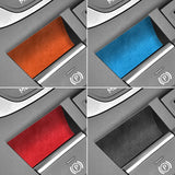 Audi 8V A3 S3 Sport Handbrake Button Knob Trim Sticker Made of Alcantara Car Premium Interior Tuning Accessory Car Interior A
