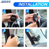 A-Pillar Camera Decor Trim for Chery Jetour T2 2024 Car Interior Accessory HEBE