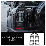 Jetour Traveller T2 Car Tail Light Cover Scratch-resistant Protection Frame For 5 7 Seat Exterior Accessories Exterior Access