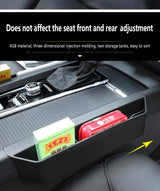 Armrest Storage Box ABS for Volvo XC60 S60 V60 Car Interior Accessory LINGLUYANG
