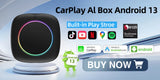 Android AI Box 4G 8-Core Wireless for VW Mercedes Audi Android Head Unit AKAMATE