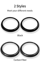 3D Door Speaker Trim Ring Set for Mini Cooper Car Interior Accessory GMUNI