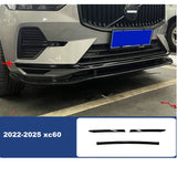 Black Fog Light Sticker Body Trim for Volvo XC60 18-26