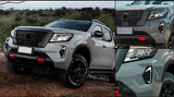LED Fog Lamp DRL with Turn Signal For Nissan Navara NP300 2020-2022