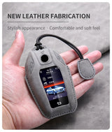 Car Key Cover For Bmw X3 G01 G31 X5 G05 X4 G02 G30 G32 I8 X7 M5X F20 Leather Car Key Case Cover Car Key Case OEM
