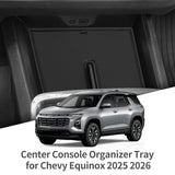 Chevrolet Equinox 2025 2026 Car Storage Box Interior Accessories Central Console Tidying Organizer Storage Case Tray Central