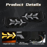 3-Function LED DRL Fog Lamps for Honda Fit 2018-2019 LED Ambient Light MAGIC COLORM