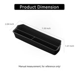 Kia Sorento 2021-2025 Center Console Storage Box Silicone Car Tray Organizer Accessories Tidying Black Car Interior Accessory